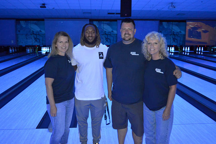 Koss sponsors Strikes for Kids charity event hosted by Aaron Jones of the Green Bay Packers